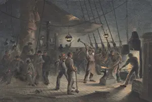 Capstan: The Forge on Deck, Night of August 9th: Preparing