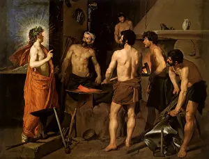Velasquez: The Forge of Vulcan, by Velazquez