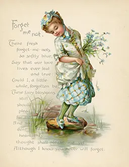 Personified: Forget Me Not / Language of Flowers