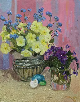 Hopkinson: Forget-me-nots, Primroses and Violets