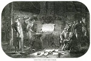 Forging: Forging pikes in Ireland 1848