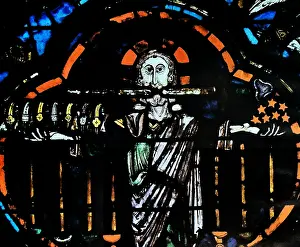 Pairs: Detail form Stained Glass Window