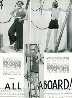 Forma: Forma woollen swim suits 1933
