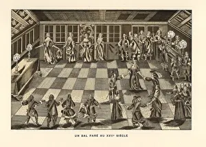Dadresse: A formal ball dance in the 17th century