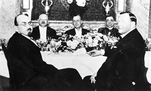 Eugenio: Formal banquet with Gustav Stresemann, Nuncio Eugenio Pacell