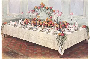 Candelabra: Formal Dining Table