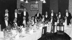 Dinners: FORMAL DINNER 1913