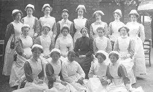 Britain British Nurse Nurses Medicine: Formal group of nurses