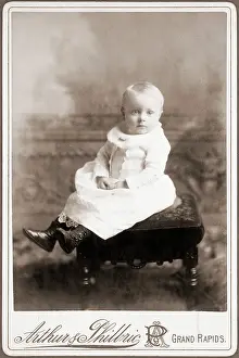 Formal Studio Portrait Of Baby