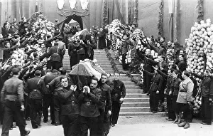 Closest: Formal transfer of the coffins of Corneliu Codreanu and his