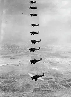 Barksdale: Formation flight of the U.S. Air Force