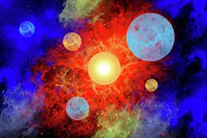 Bubble: The formation of new planets in an alien star system