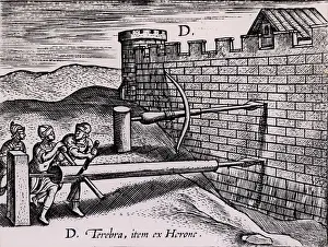 Lips: Two forms auger used by the Romans in siege warfare