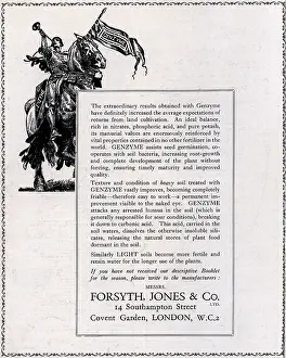 Fertilizer: Forsyth, Jones and Co Advertisement