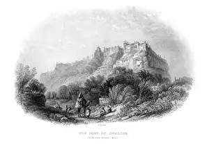The John Meek Collection: The Fort of Gwalior, India