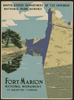 Castillo: Fort Marion National Monument, St. Augustine, Florida