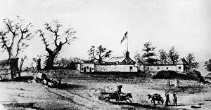 Helvetia: Fort Sutter, 1840s