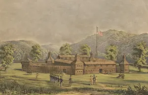Lcgr1906: Fort Washington was erected in 1790 in the