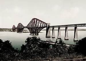 Forth: Forth Rail Bridge, over the River Forth, Scotland