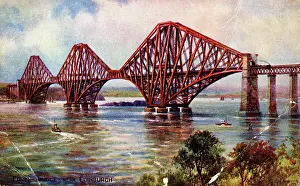 Midlothian: Forth Rail Bridge, South Queensferry, Midlothian