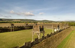 Palisade: Fortifications, MuseoParc Alesia, Alise-Sainte-Reine