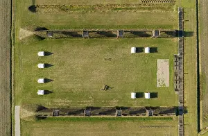 Palisade: Fortifications, MuseoParc Alesia, Alise-Sainte-Reine
