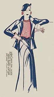 Converging: Fortnum & Mason, tweed suit