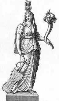 Cornucopia: Fortuna, Roman goddess of luck