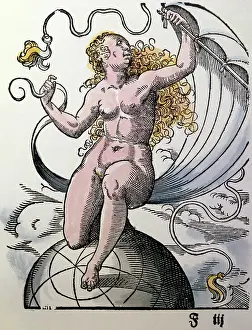 Goddesses: Fortuna, in the sky
