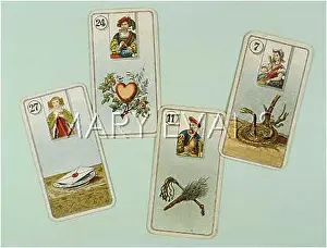 Signifies: FORTUNE TELLING CARDS