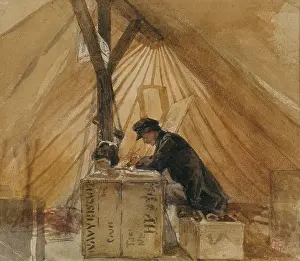 Fortuny: FORTUNY, Mariano (1838-1874). Our tent. Work