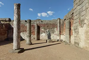Emerita: Forum, Merida, Extremadura, Spain