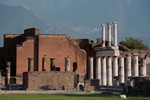 Colonnades: Forum, Pompeii, Italy