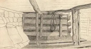 Festubert: Forward Observation Dugout, Festubert, by RBT Kelly, WW1