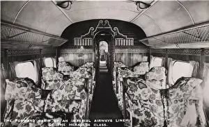 Hp42: The forward passenger cabin of a Handley Page HP42