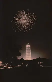 Lcgr2016: Foshay Tower dedication fireworks as seen from more