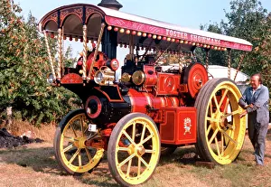 Tractor: Foster Showman's Tractor number: 13036, Pride of Essex