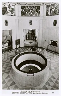 Rotation: Foucault Pendulum, Griffith Observatory, Los Angeles, USA