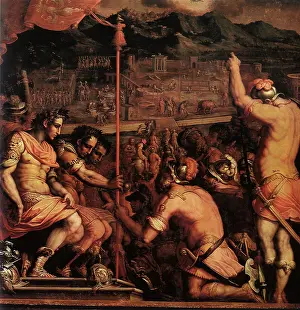 Warlike: Foundation of Florence, by Vasari