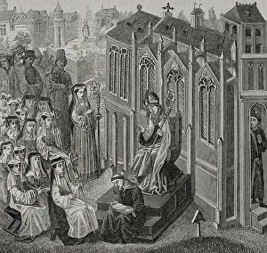 Monastic: Foundation of the secular abbeys of Mons, Maubeuge