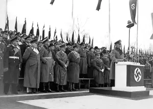 Becker: Foundation stone of new building, University of Berlin