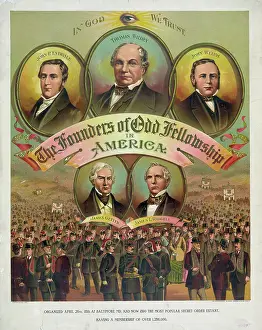 C1891: The founders of odd fellowship in America