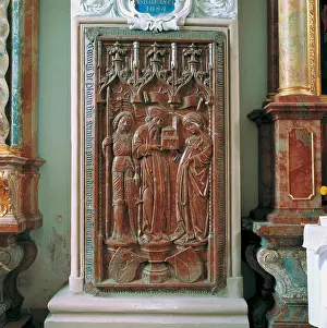 Augustinian: Founding tombstone in Reichersberg