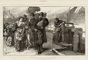 Destitution: The Foundling by Frank Holl