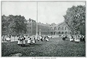 Foundling: Foundling Hospital Grounds 1900