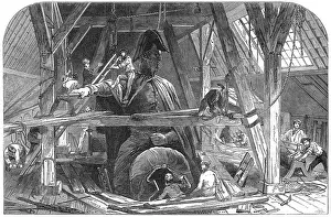 Cotes: Foundry with statue of Duke of Wellington