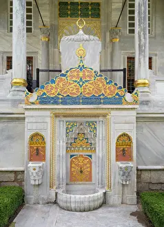 Fatih: Fountain of Ahmet III, Topkapi Palace, Istanbul, Turkey