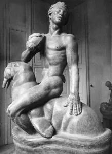 Ostmark: Fountain group by Josef Muellner, 1933-1945