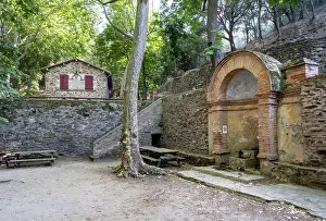 Pilgrimage: Fountain, Notre-Dame-de-Consolation hermitage, Collioure