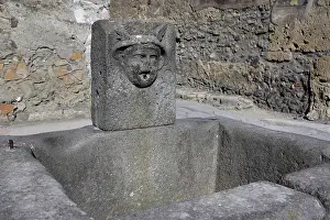 Spouts: Fountain, Pompeii, Italy